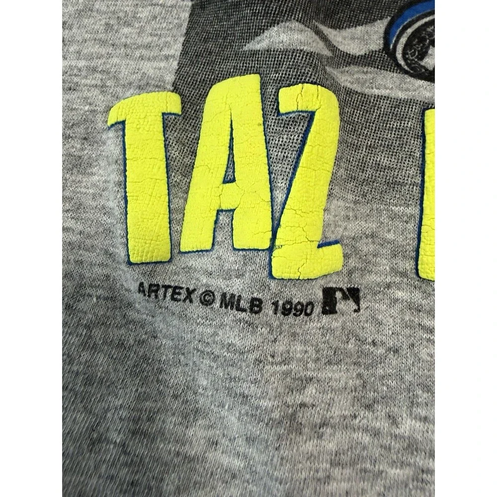 Vintage 1990 Kansas City Royals Men’s Size S Taz Looney Tunes T Shirt MLB Rare